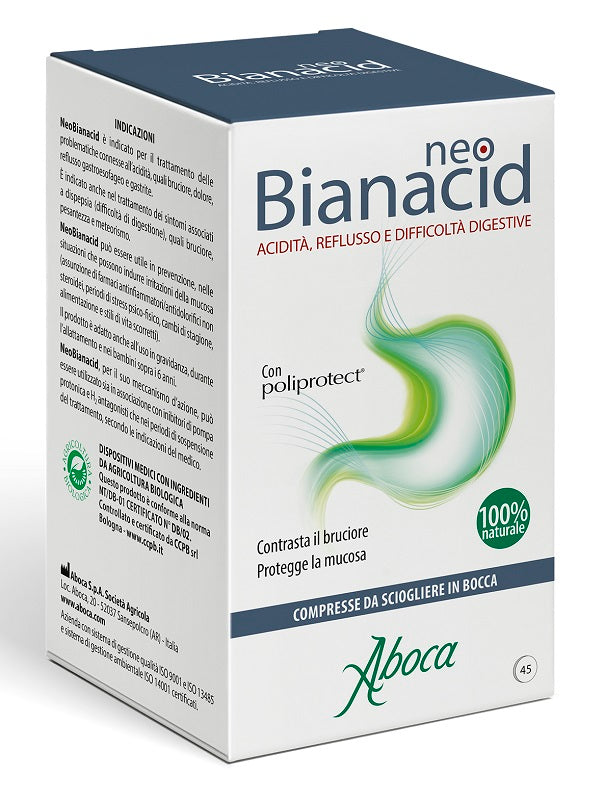 ABOCA NEOBIANACID 45CPRMASTICABILI