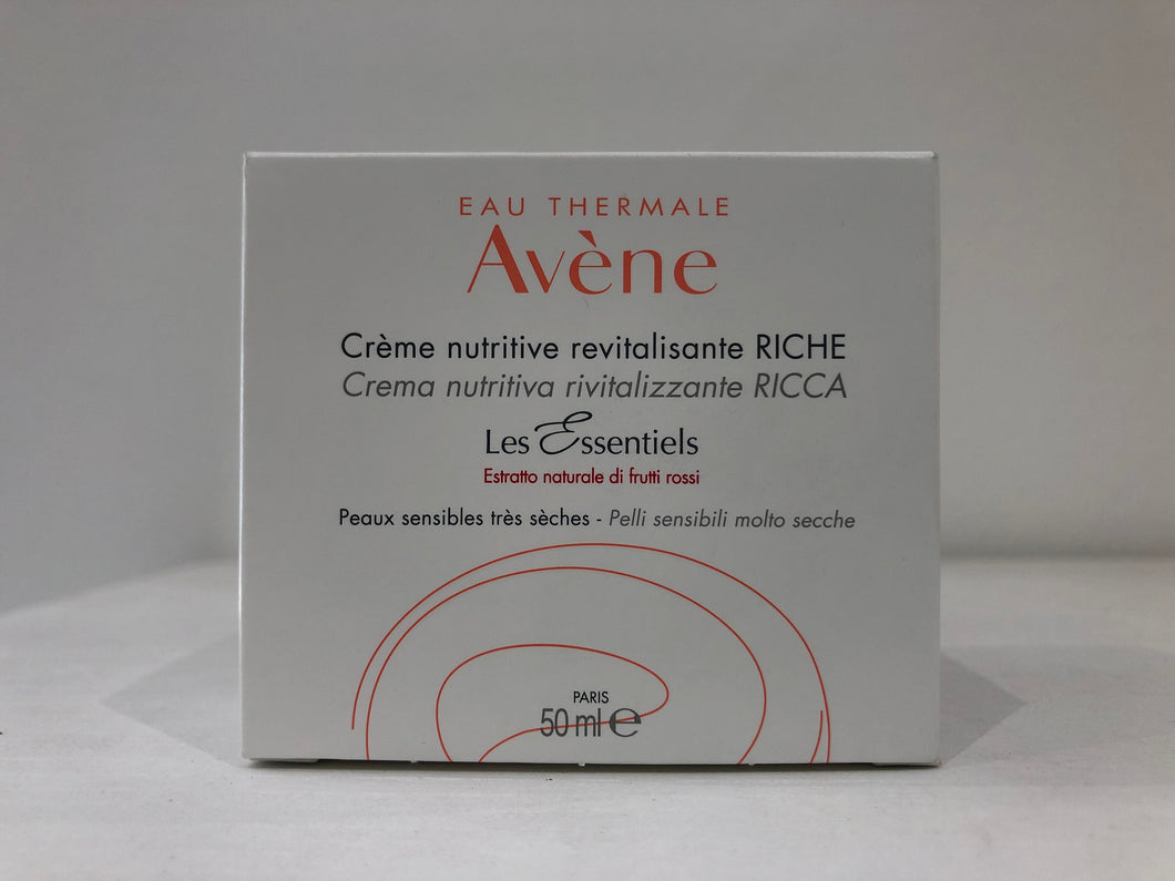 AVENE CREMA NUTRITIVA RIVITALIZZANTE RICCA 50ML
