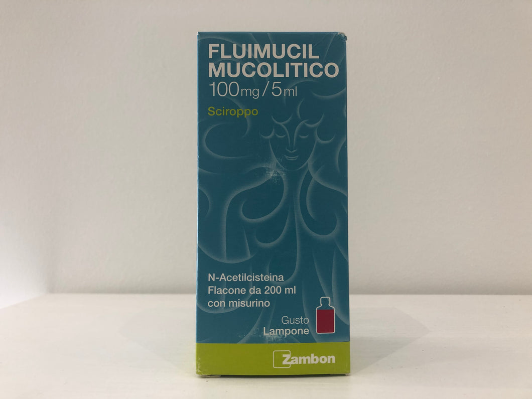 FLUIMUCIL MUCOLITICO 100MG/5ML SCIROPPO 200 ML