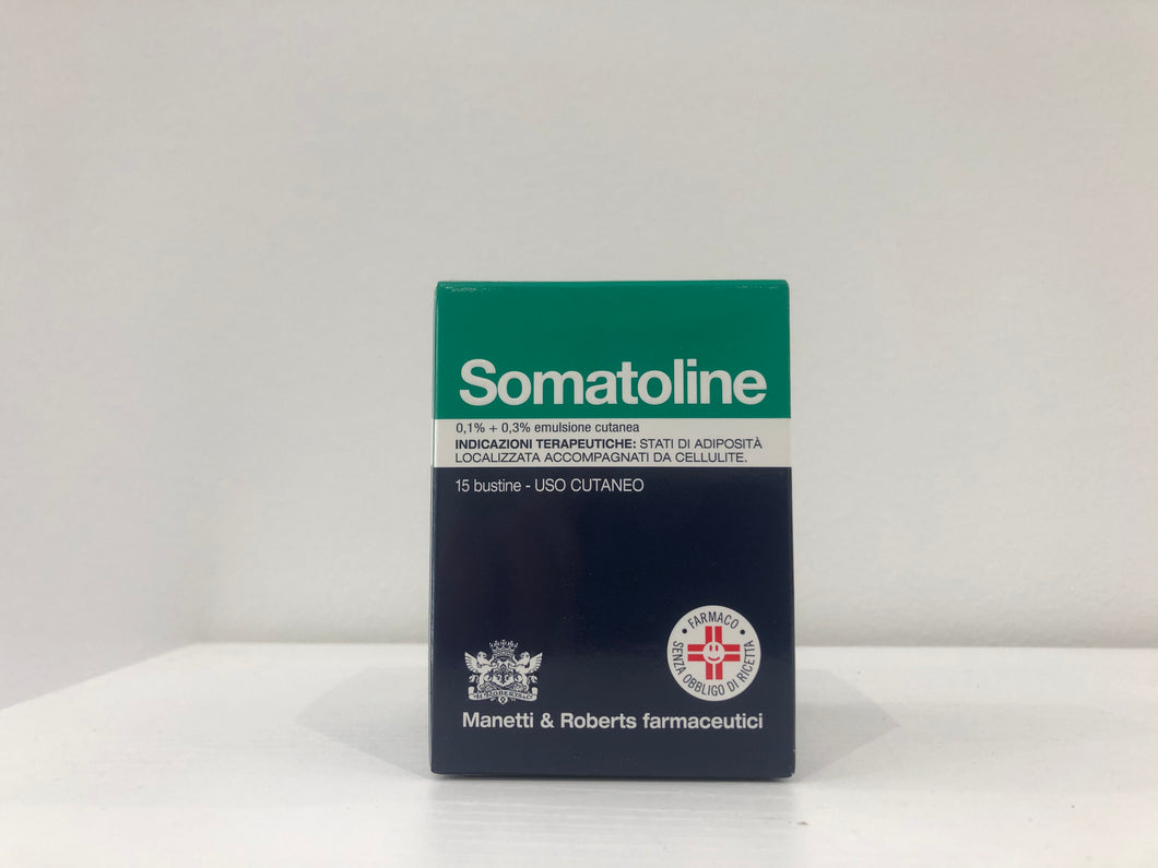 SOMATOLINE EMULSIONE 15 BUSTE 0,1%+0,3%