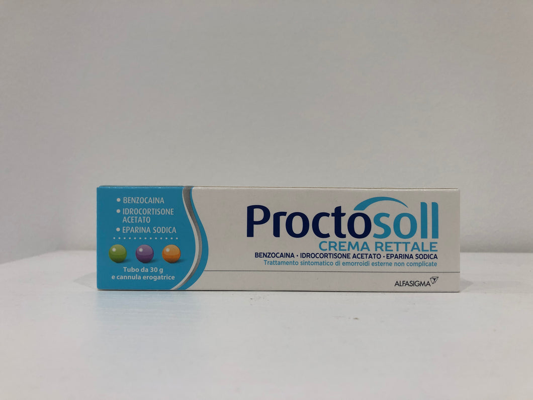 PROCTOSOLL CREMA RETTALE 30G