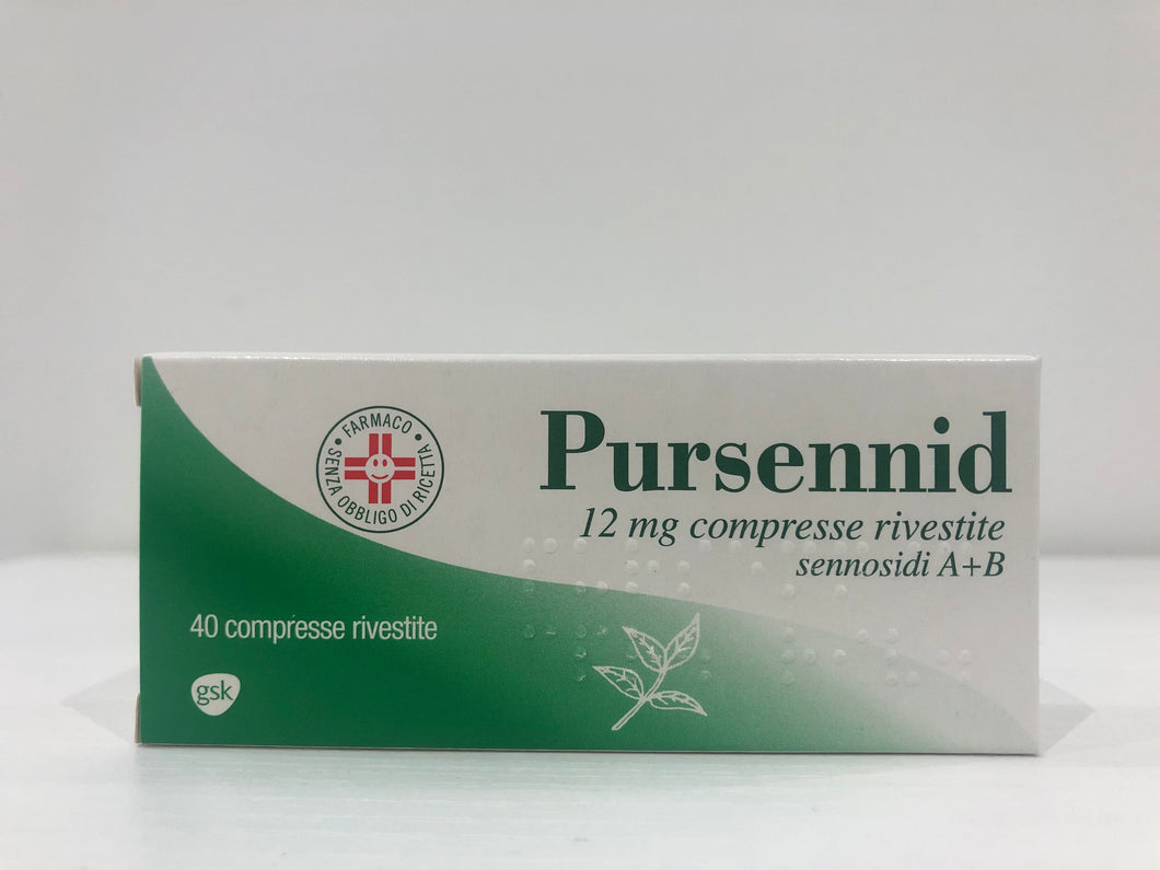 PURSENNID 40CPR  RIV 12MG
