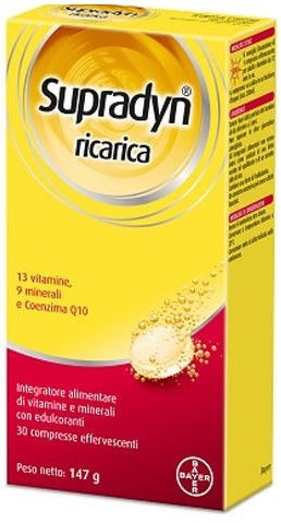 SUPRADYN RICARCA 30 COMPRESSE EFFERVESCENTI