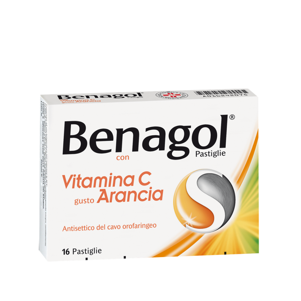 BENAGOL VITAMINA C ARANCIA