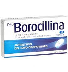 NEOBOROCILLINA 16 PASTIGLIE 1,2 + 20 MG
