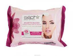 SEPHIR SALVIETTE DELICATE STRUCCANTI VISO/OCCHI