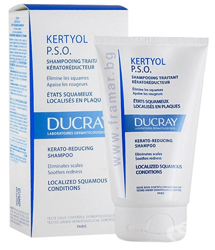 DUCRAY KERTYOL PSO SHAMPOO TRATTANTE RIEQUILIBRANTE 125ML