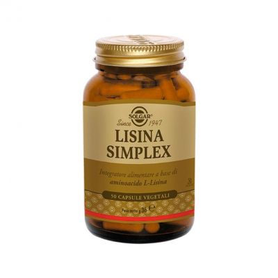 SOLGAR LISINA SIMPLEX 50CPSVEGETALI